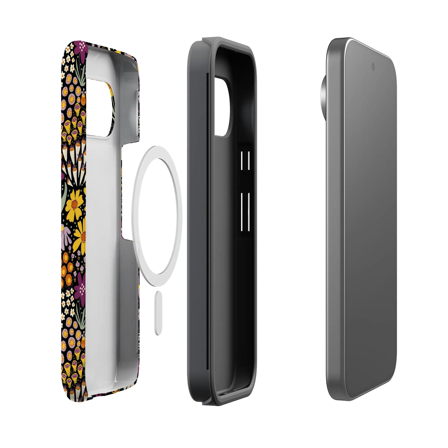Falling for You | Plum Floral Google Pixel Case