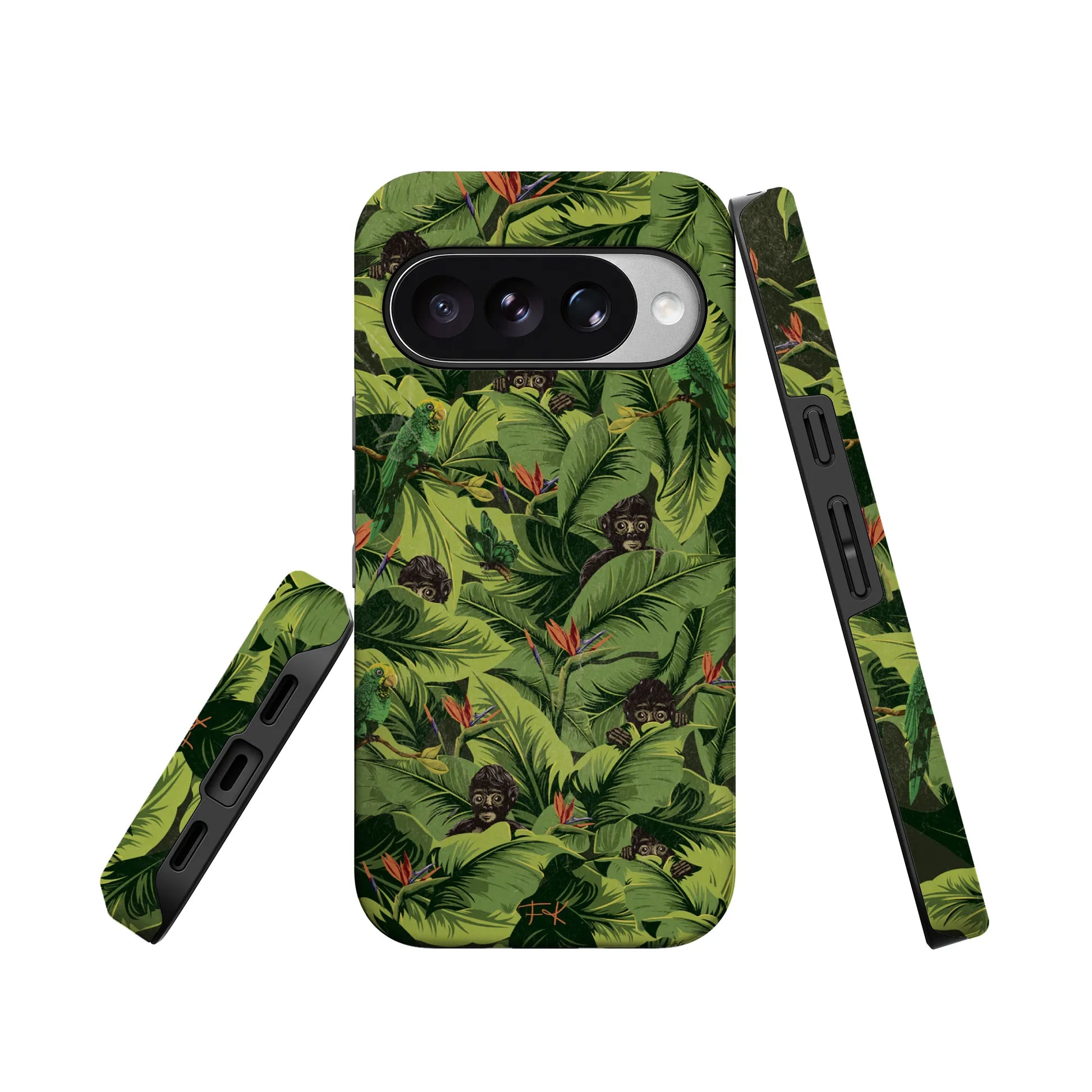 Sneaky Monkeys | Frida Kahlo Jungle Floral Case