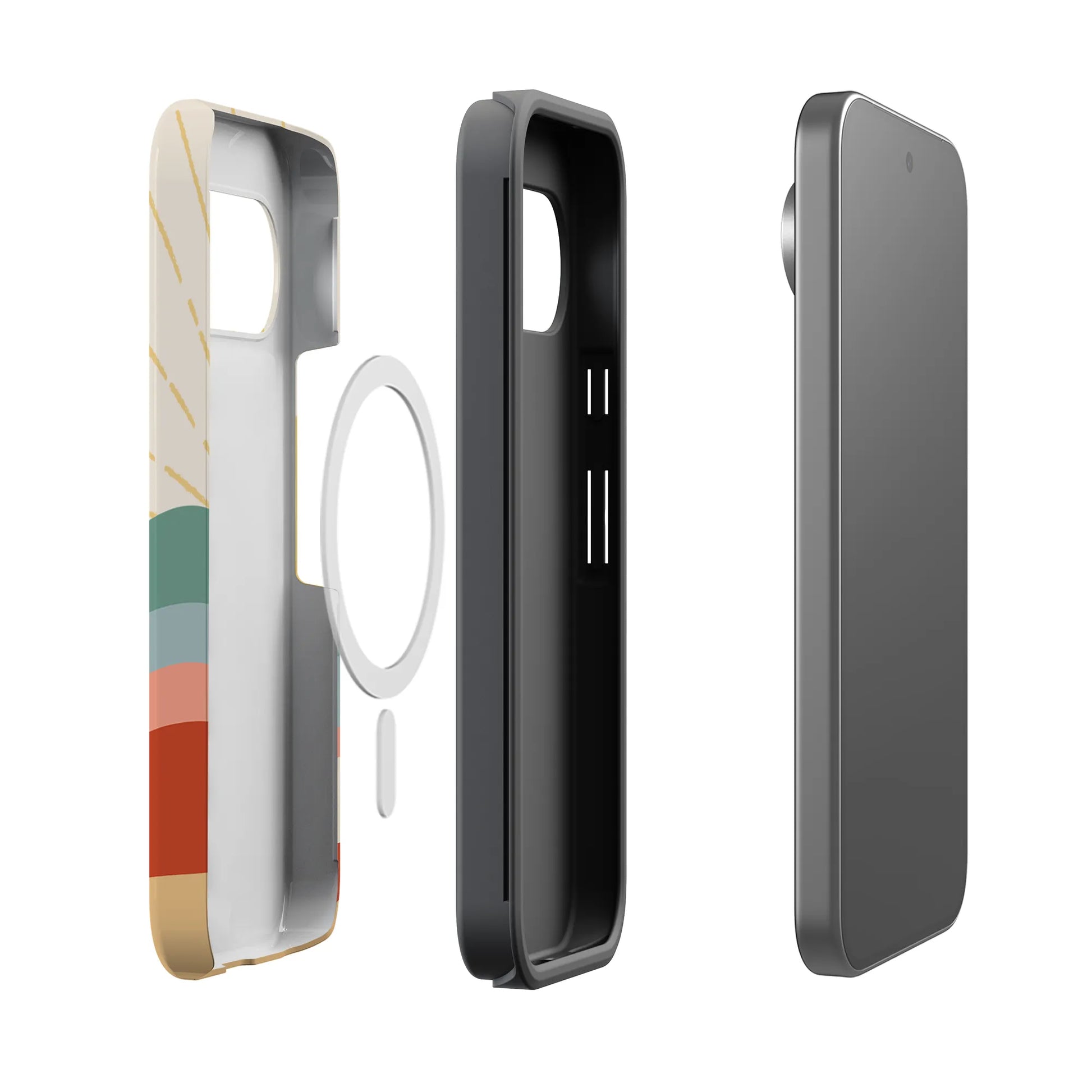Here Comes the Sun | Colorblock Sunset Google Pixel Case