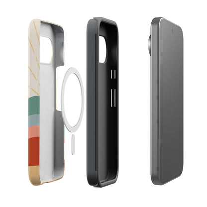 Here Comes the Sun | Colorblock Sunset Google Pixel Case