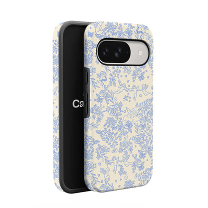 Cupid's Canvas | Periwinkle Floral Case