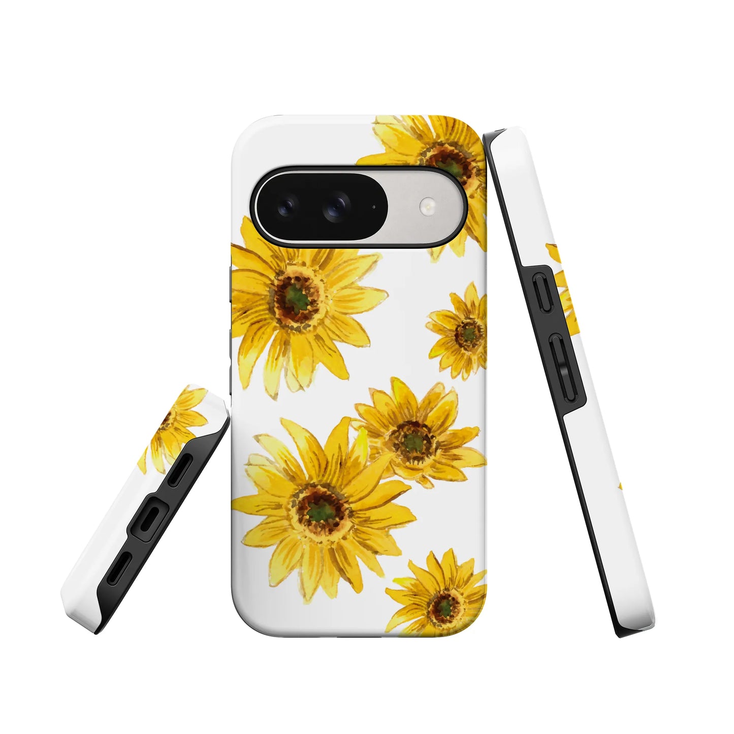 Golden Garden | Yellow Sunflower Floral Google Pixel Case