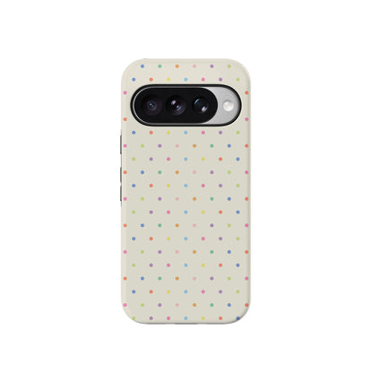 On the Dot | Rainbow Polka Dot Case