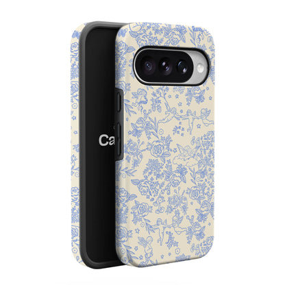 Cupid's Canvas | Periwinkle Floral Case
