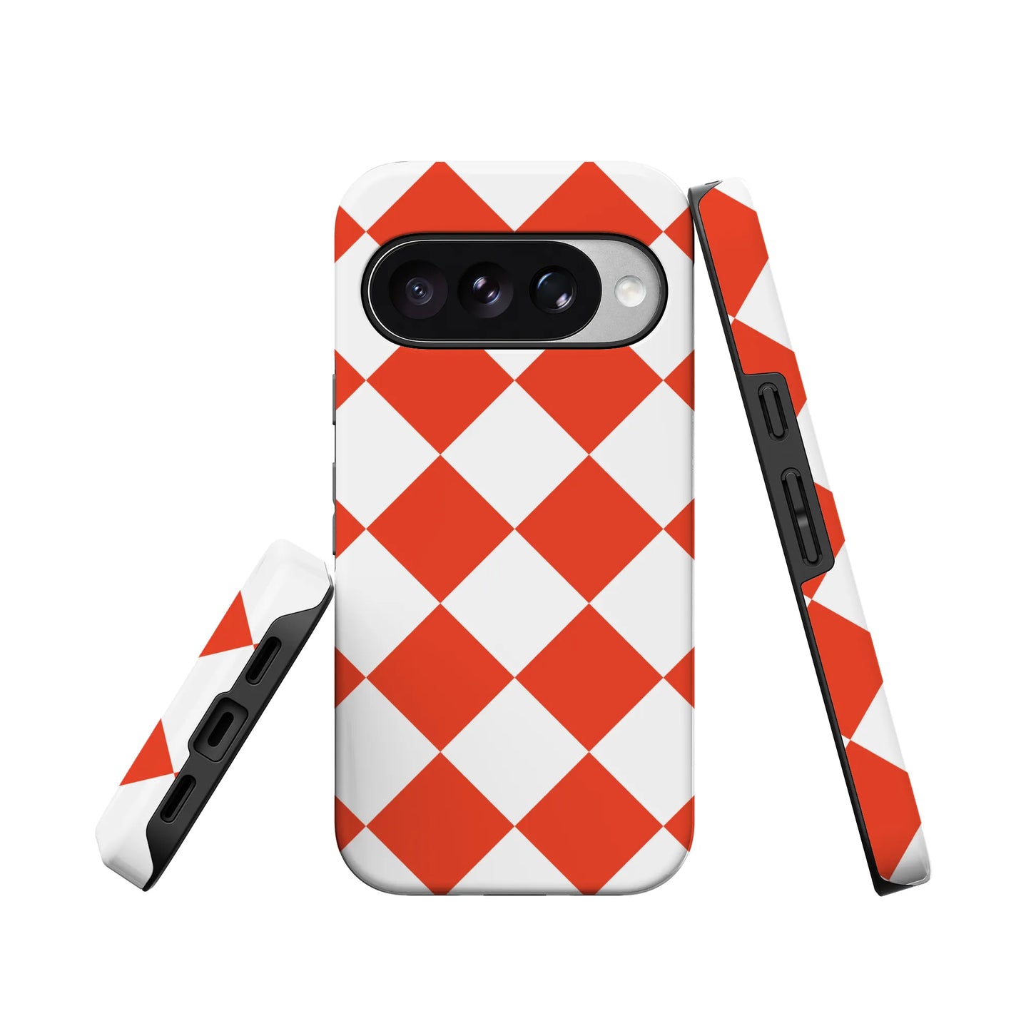 Red Checkerboard | High Contrast Design Case
