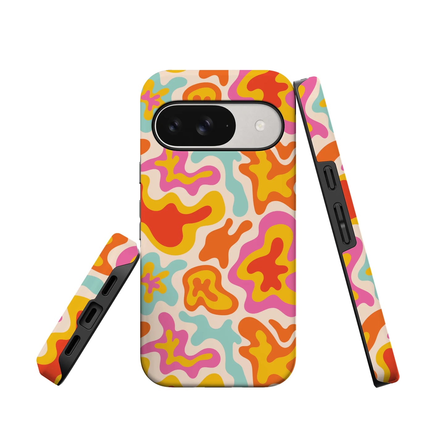 Tropical Color Splash | Abstract Retro Google Pixel Case