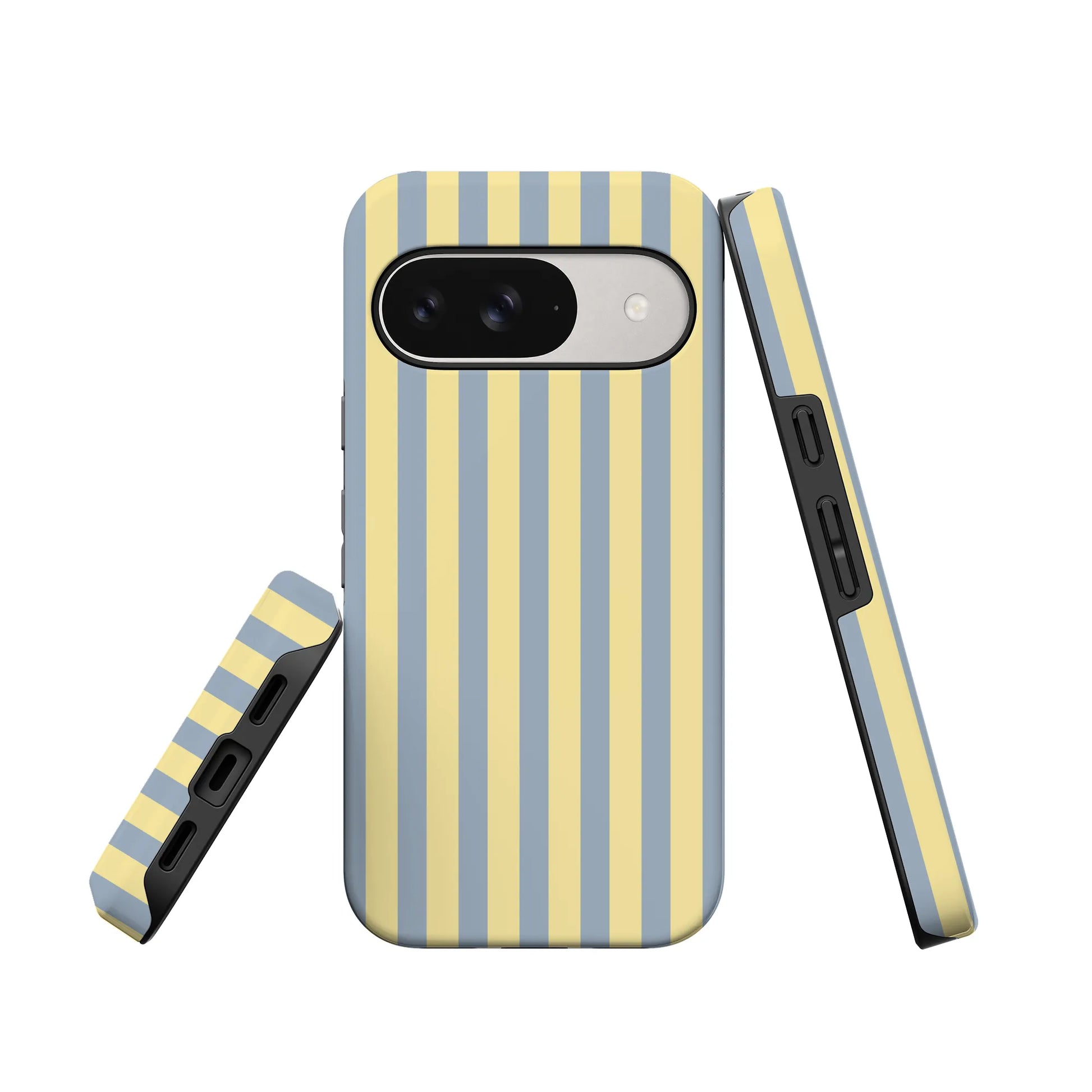 Coastline Stripes | Blue & Yellow Case