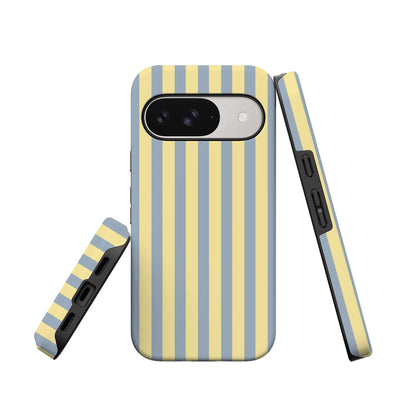 Coastline Stripes | Blue & Yellow Case