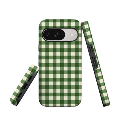 Checked Twice | Green Plaid Case