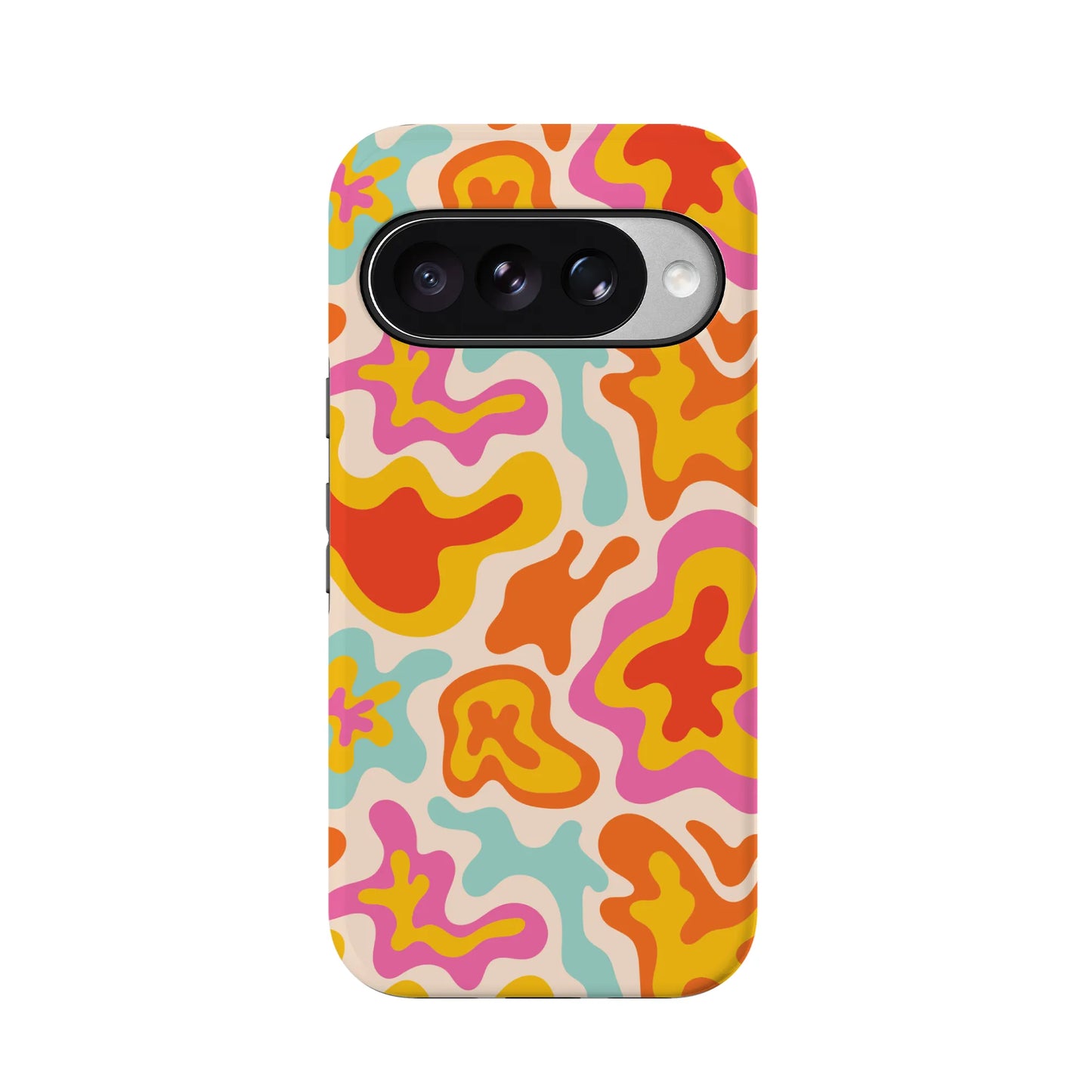 Tropical Color Splash | Abstract Retro Google Pixel Case
