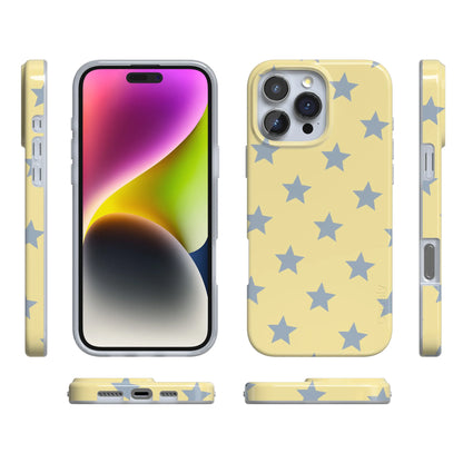 Shine Bright | Butter Yellow Stars Case