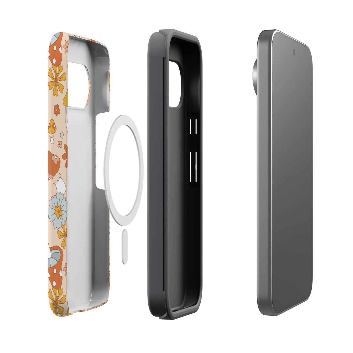 Mushroom Magic | Retro Floral Google Pixel Case