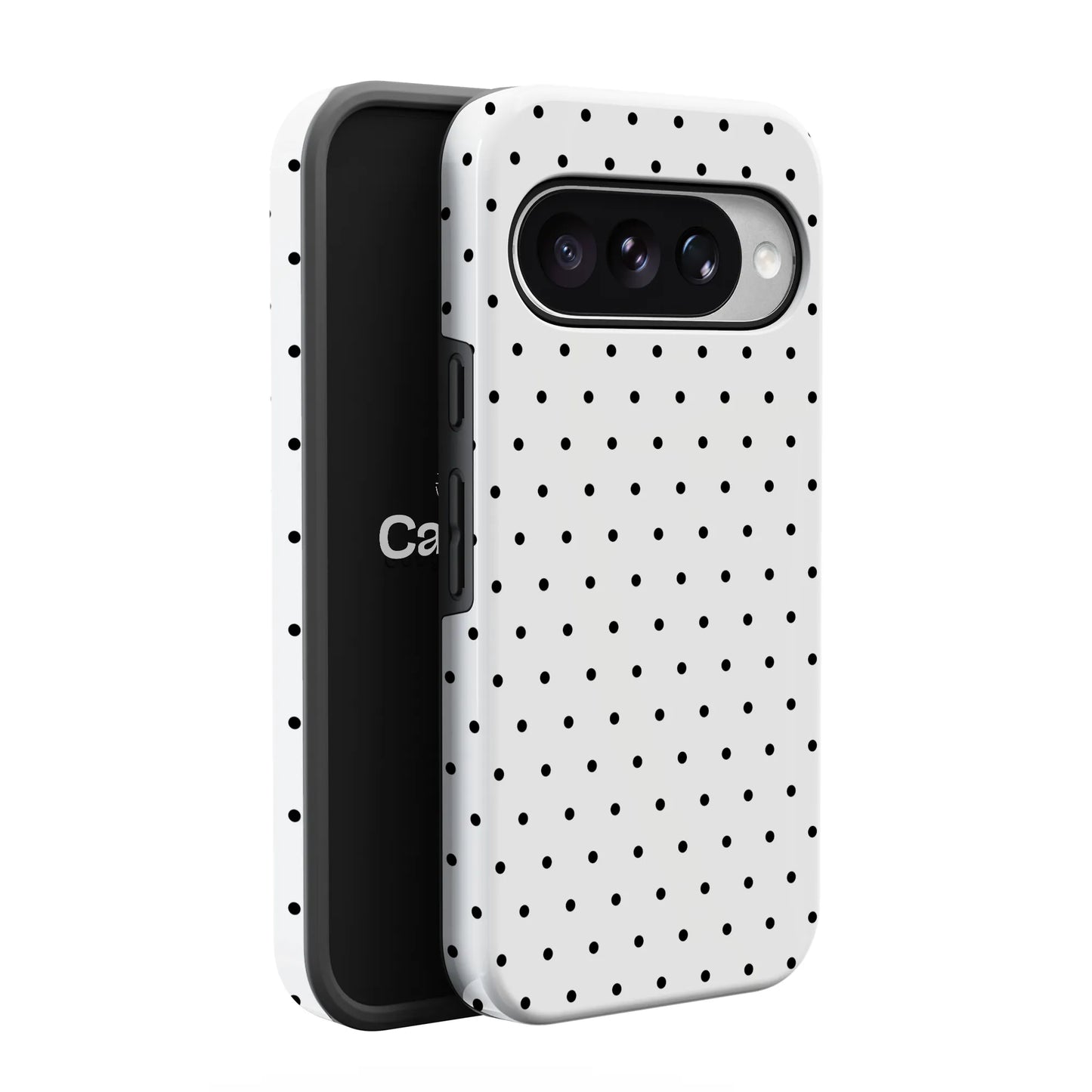 On the Dot | Black Polka Dot Case