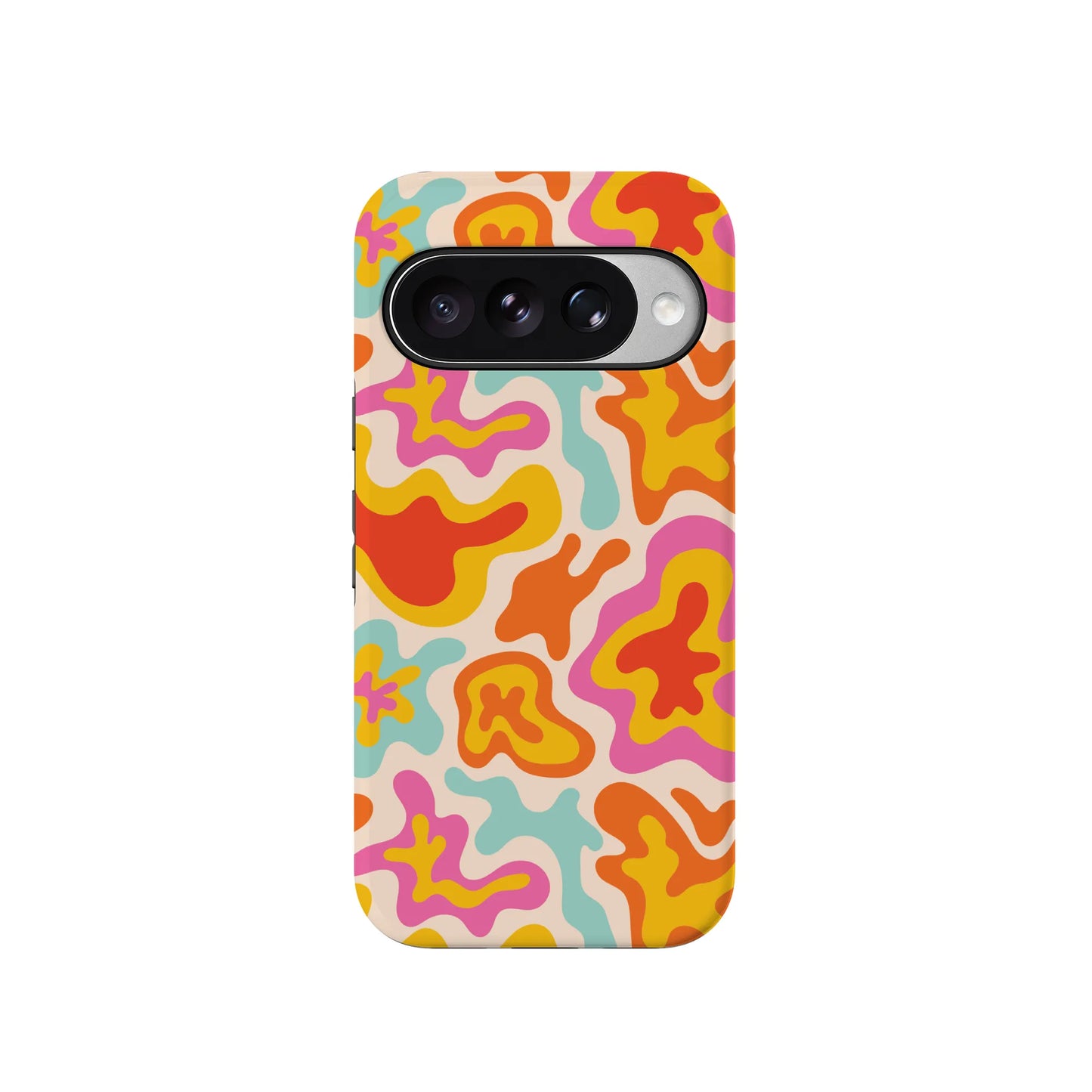 Tropical Color Splash | Abstract Retro Google Pixel Case
