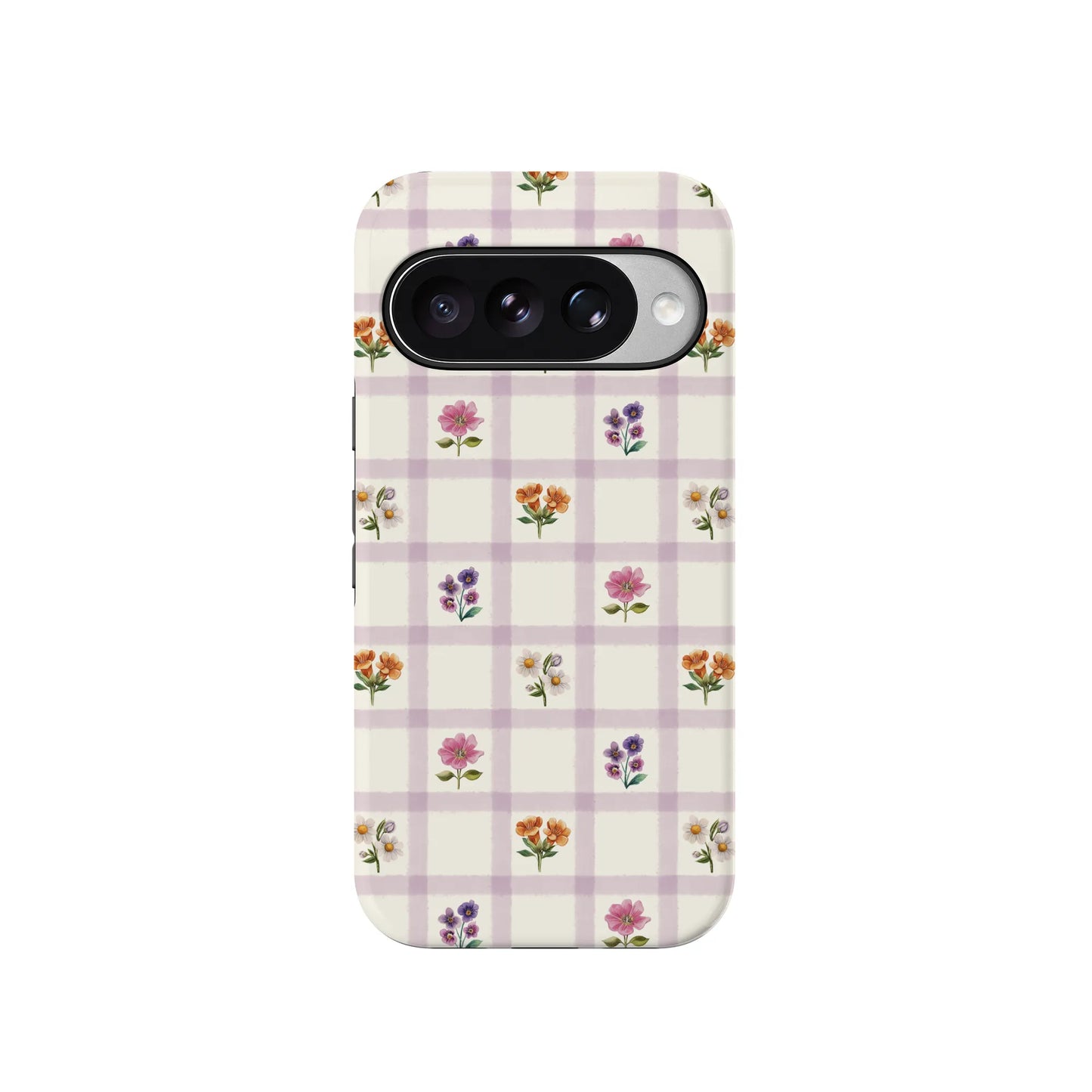 Meadow Check | Floral Gingham Case