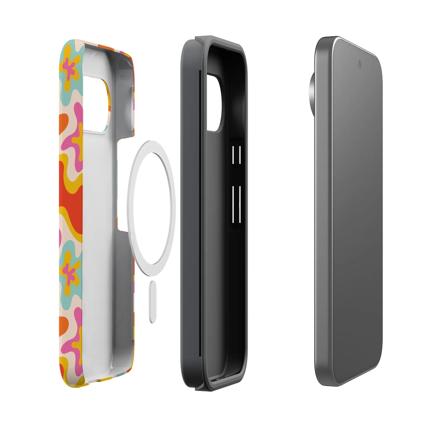 Tropical Color Splash | Abstract Retro Google Pixel Case