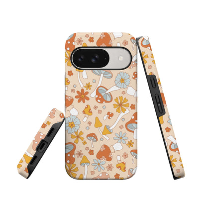 Mushroom Magic | Retro Floral Google Pixel Case