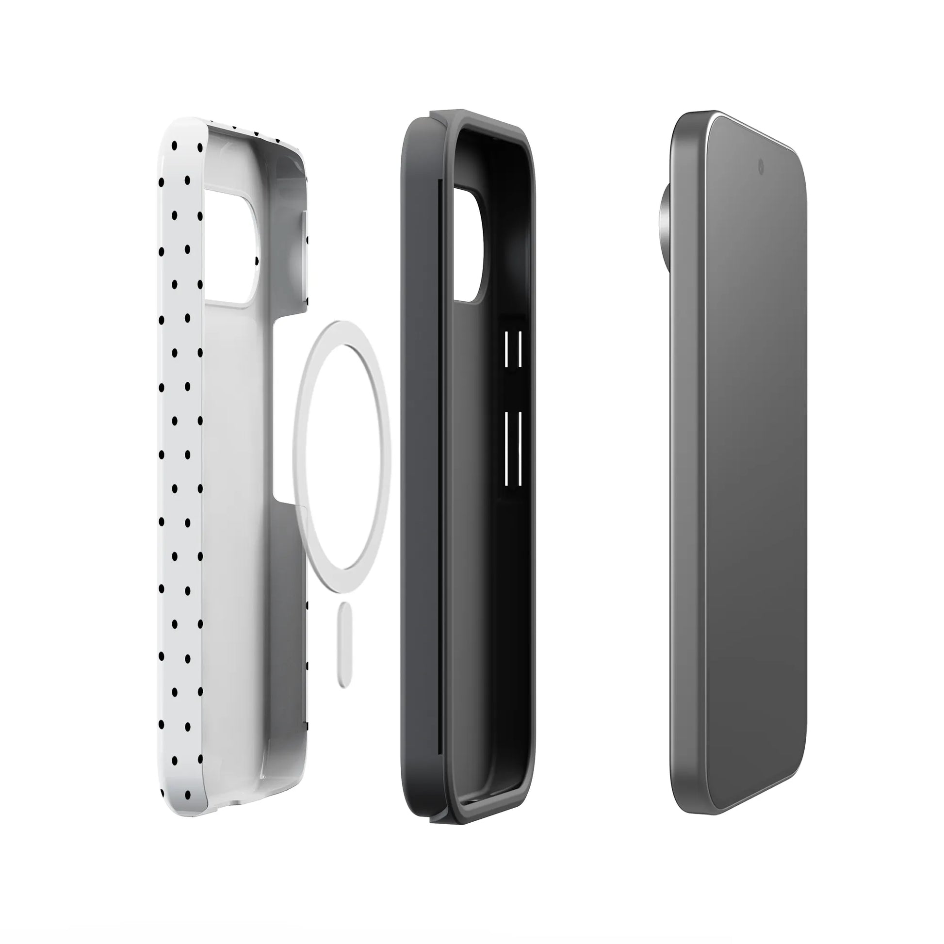 On the Dot | Black Polka Dot Case