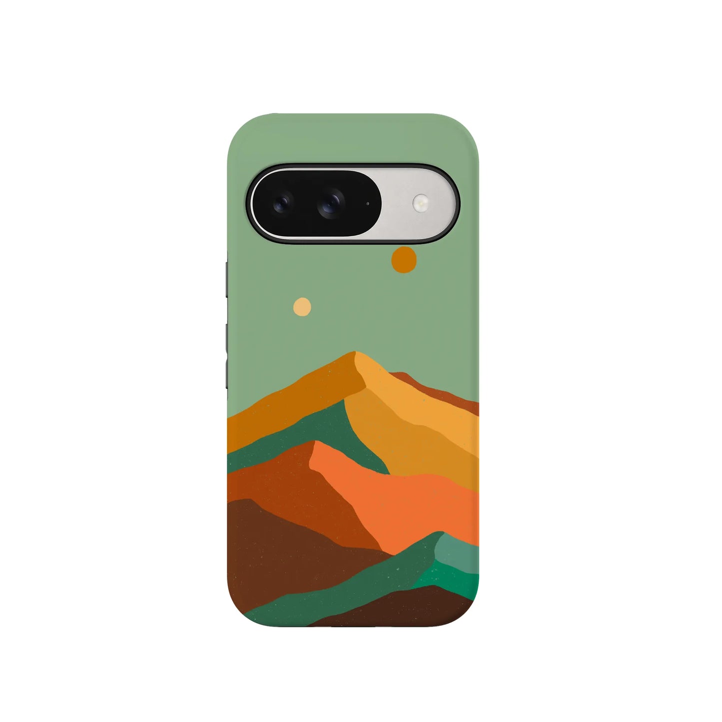 Endless Peaks | Colorblock Mountain Google Pixel Case