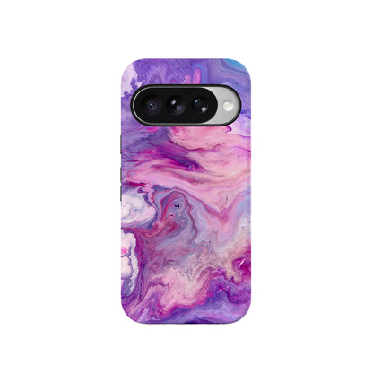 Tie Dying Over You | Purple Marble Google Pixel Case