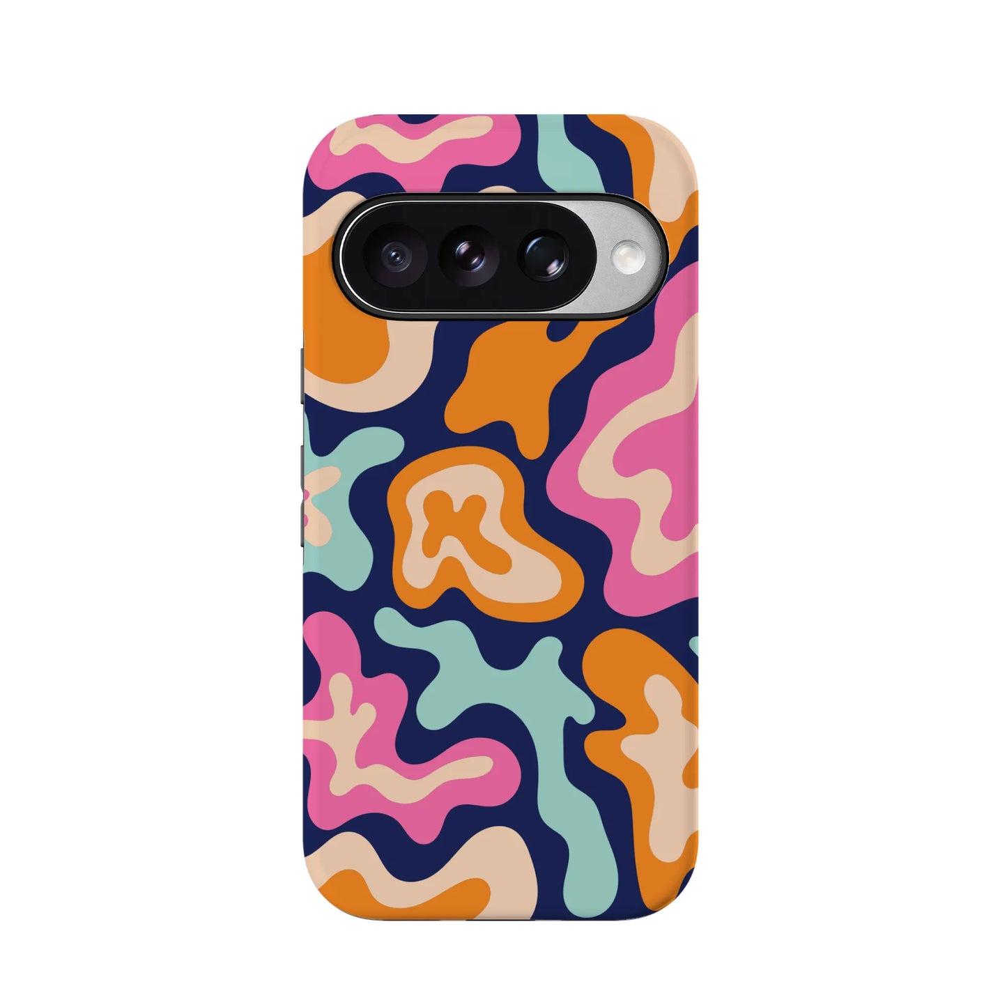 Midnight Color Splash | Abstract Retro Google Pixel Case