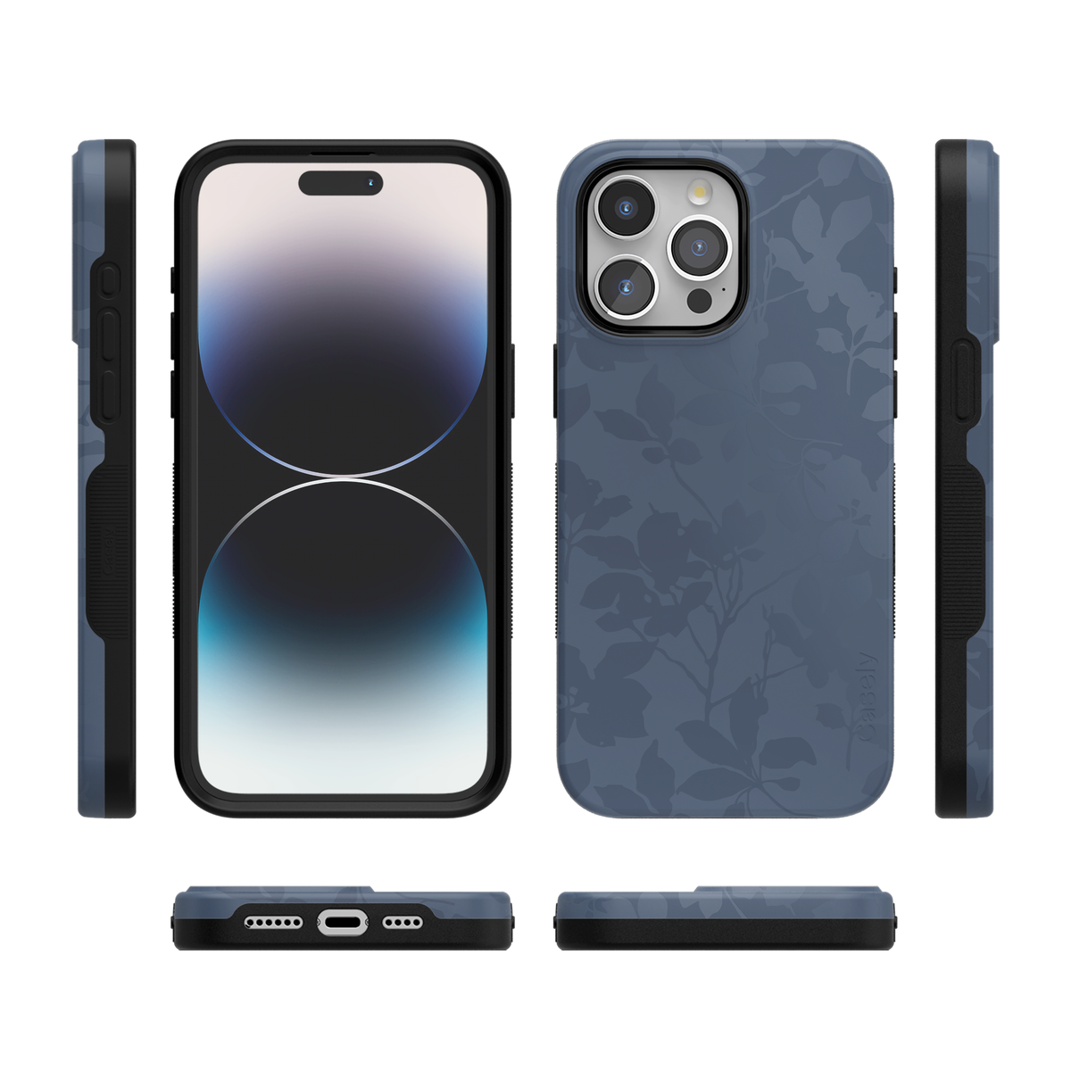 Twilight Flora | Moody Monochrome Case
