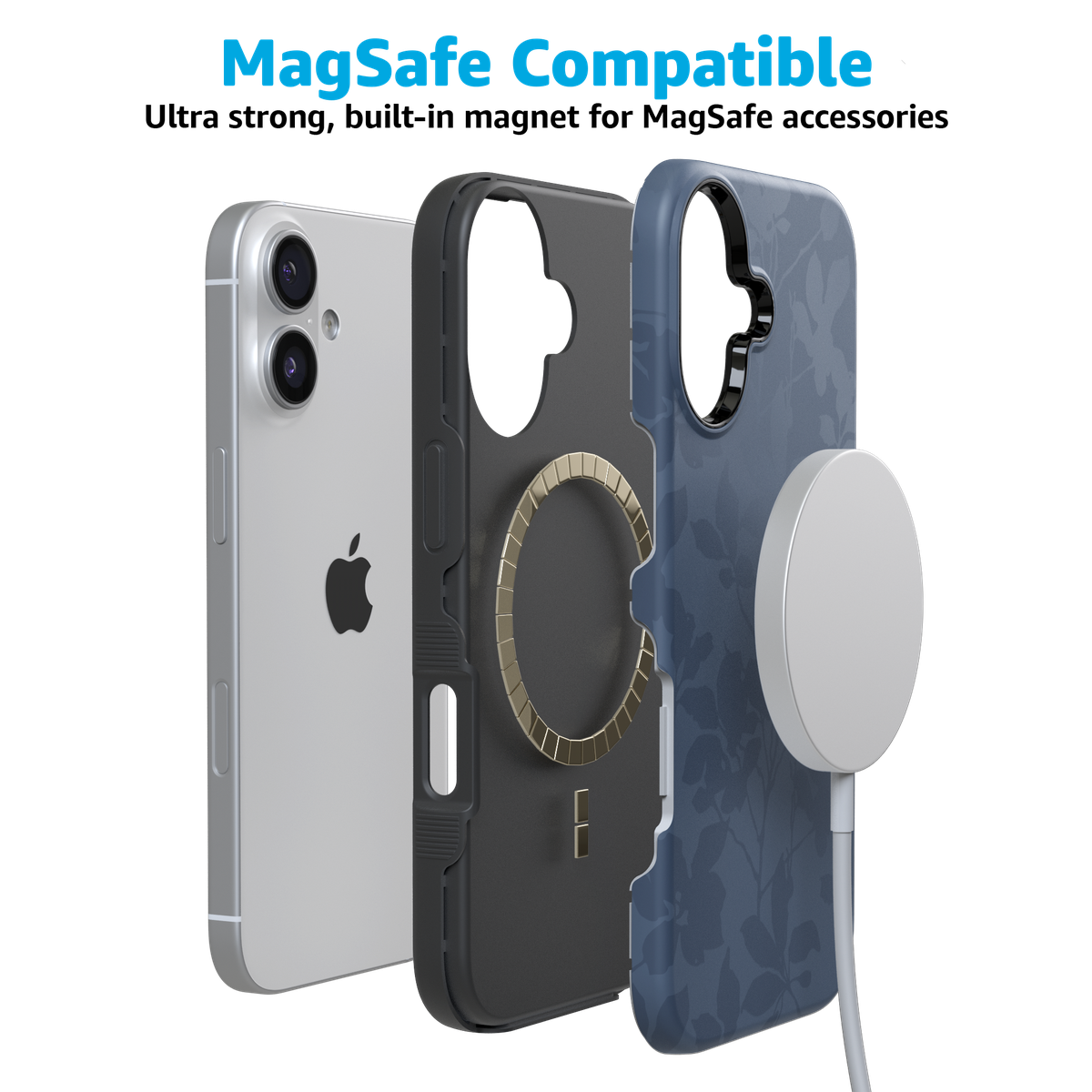 Twilight Flora | Moody Monochrome Case