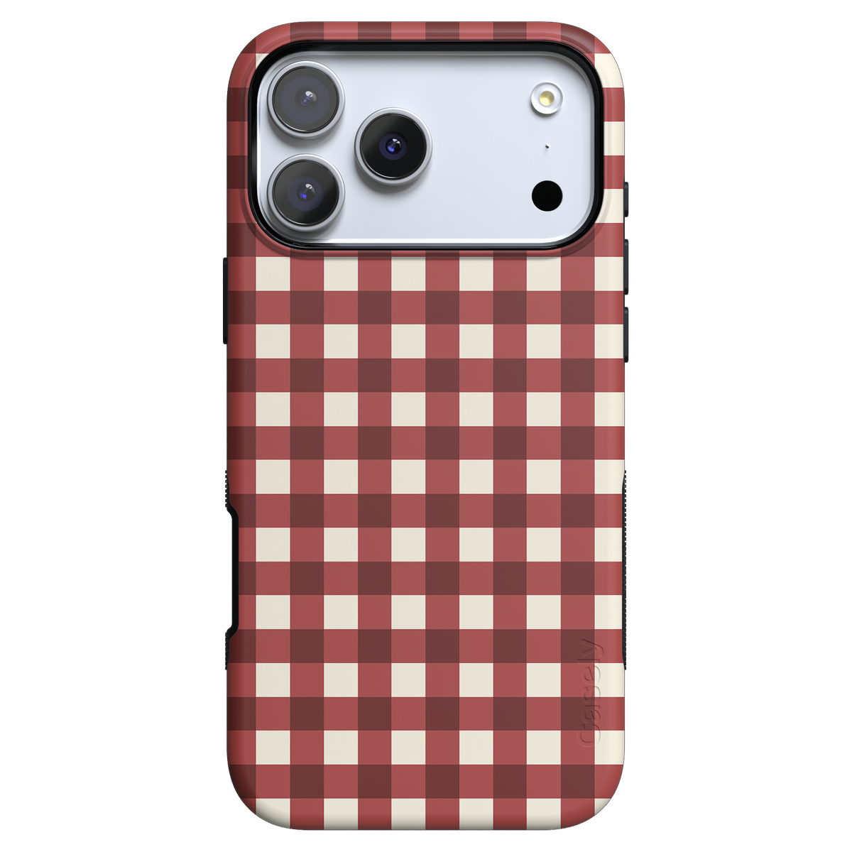 Checked Twice | Red Plaid Case