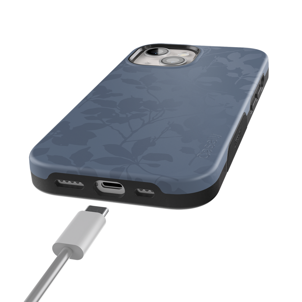 Twilight Flora | Moody Monochrome Case