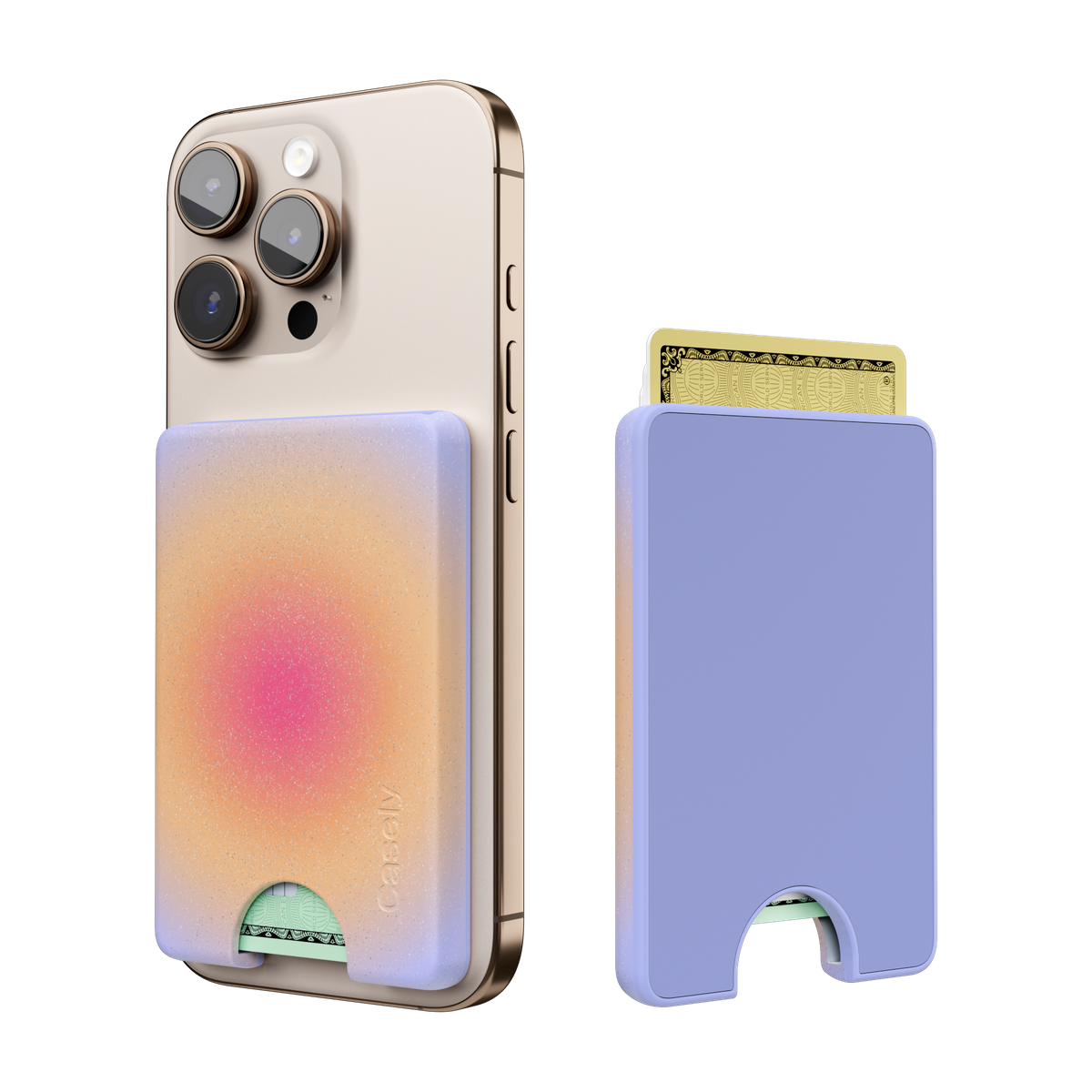 Sunset Halo | Rainbow Aura MagWallet