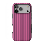Stripes and the City | Pink & Purple Pinstripe Case