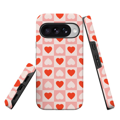 King of My Heart | Checkered Hearts Case