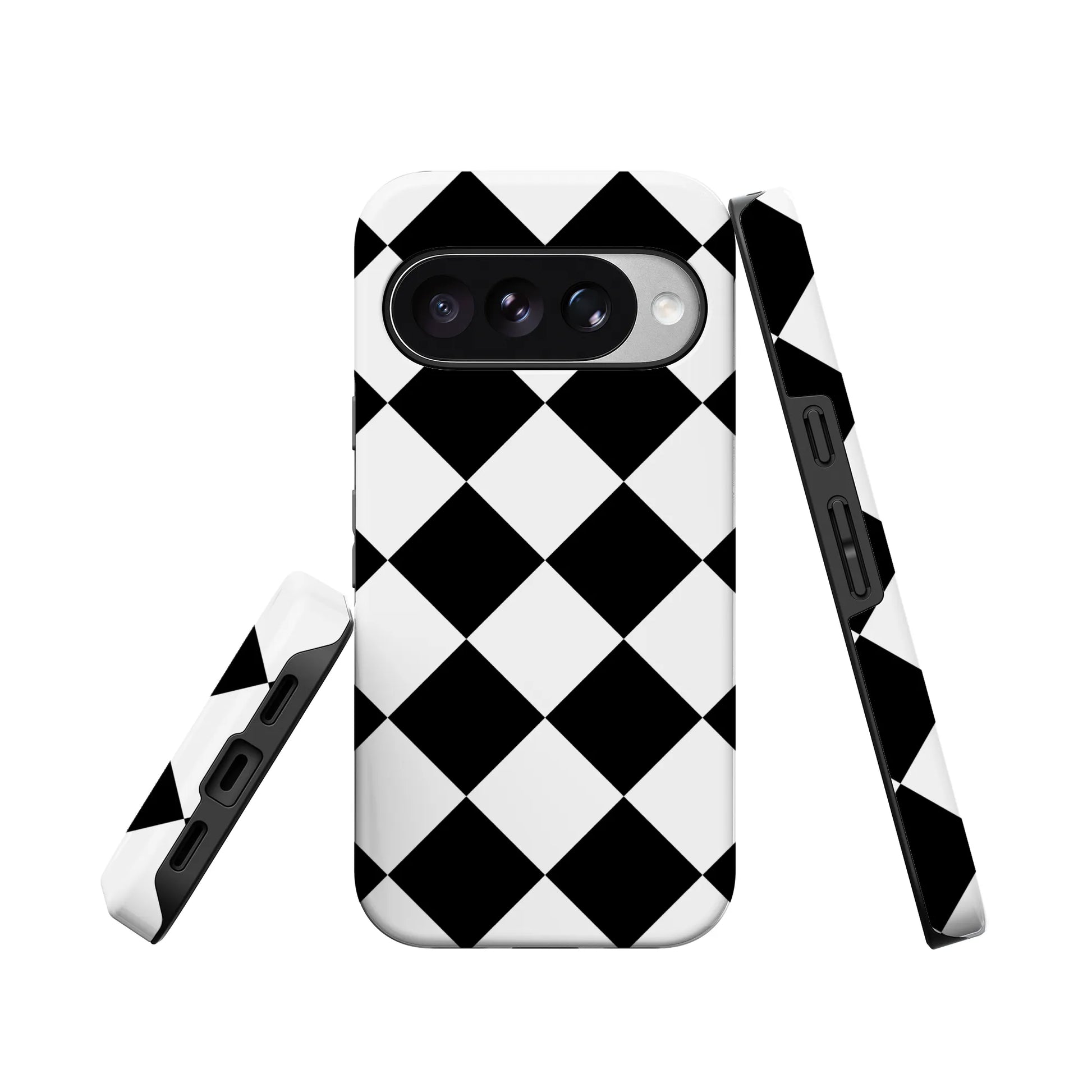 Black Checkerboard | High Contrast Design Case