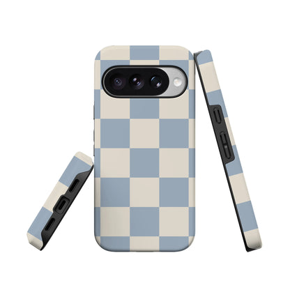 Fit Check | Light Blue Checkerboard Case