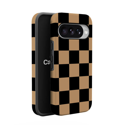 Fit Check | Black & Brown Checkerboard Case