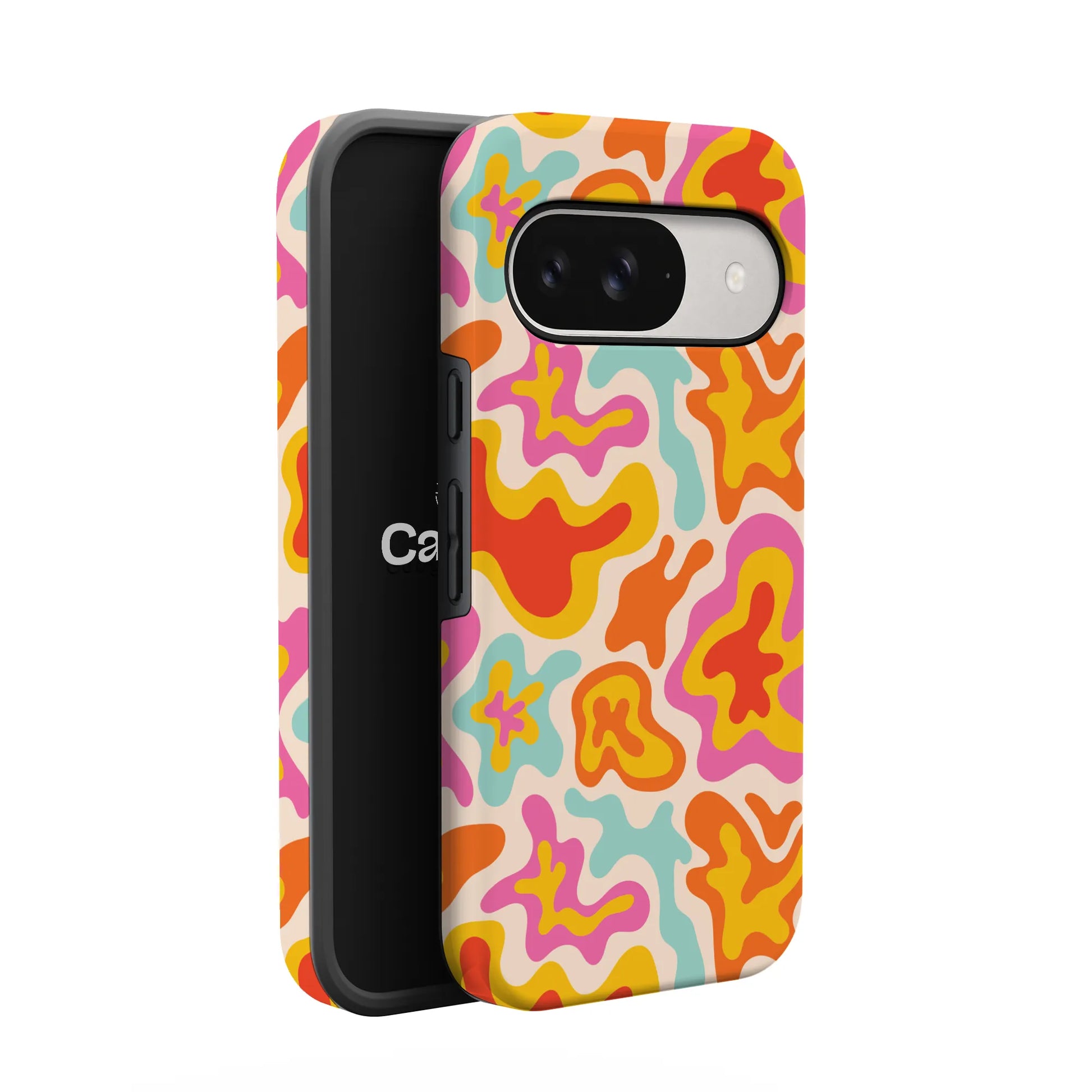 Tropical Color Splash | Abstract Retro Google Pixel Case