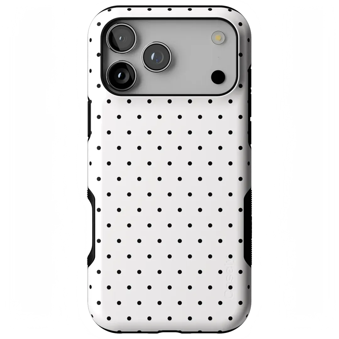 On the Dot | Black Polka Dot Case
