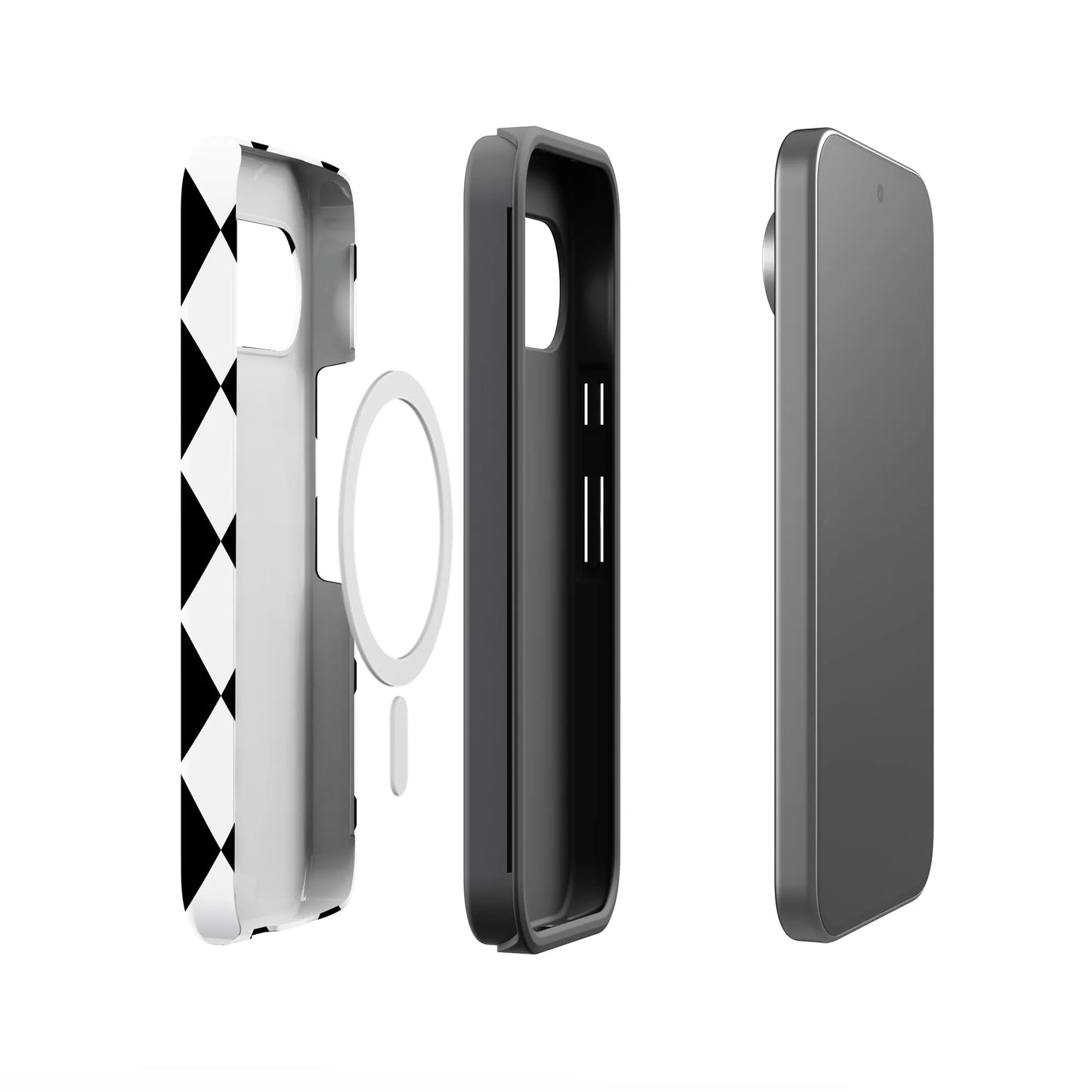 Black Checkerboard | High Contrast Design Case