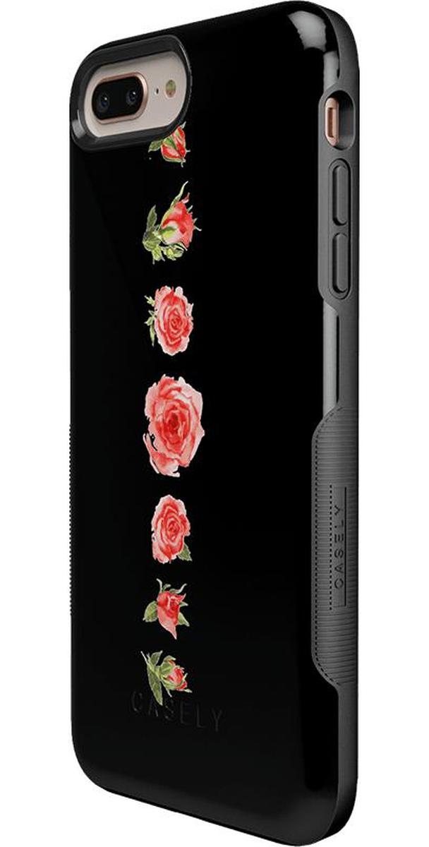 Accept the Rose | Blooming Red Rose Floral Case iPhone Case get.casely