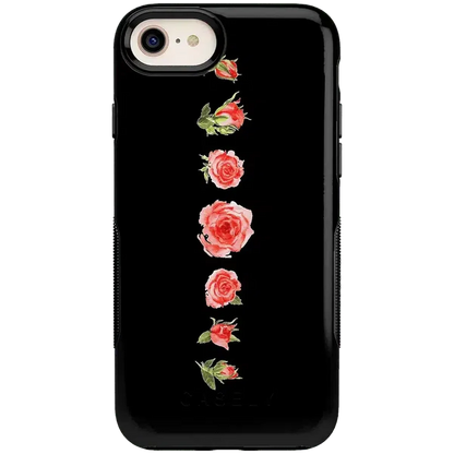 Accept the Rose | Blooming Red Rose Floral Case iPhone Case get.casely