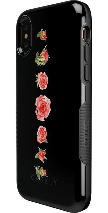 Accept the Rose | Blooming Red Rose Floral Case iPhone Case get.casely