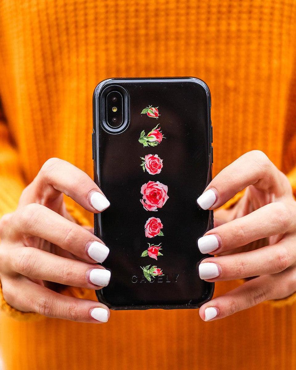 Accept the Rose | Blooming Red Rose Floral Case iPhone Case get.casely