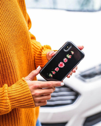 Accept the Rose | Blooming Red Rose Floral Case iPhone Case get.casely