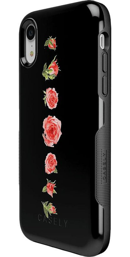 Accept the Rose | Blooming Red Rose Floral Case iPhone Case get.casely