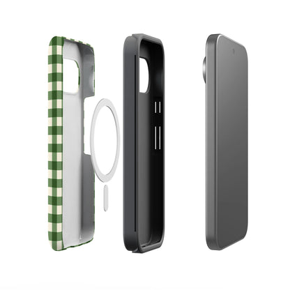 Checked Twice | Green Plaid Case