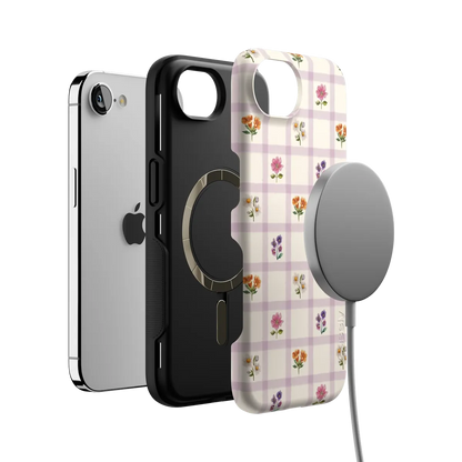 Meadow Check | Floral Gingham Case