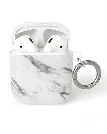 AirPods Case SHOPSTORM_HIDDEN_PRODUCT Casely Club Classic White Marble AirPods Case
