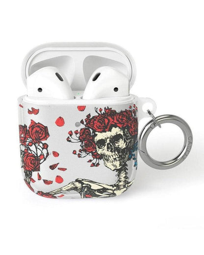 AirPods Case SHOPSTORM_HIDDEN_PRODUCT Casely Club Forever Grateful | Grateful Dead Skeleton AirPods Case