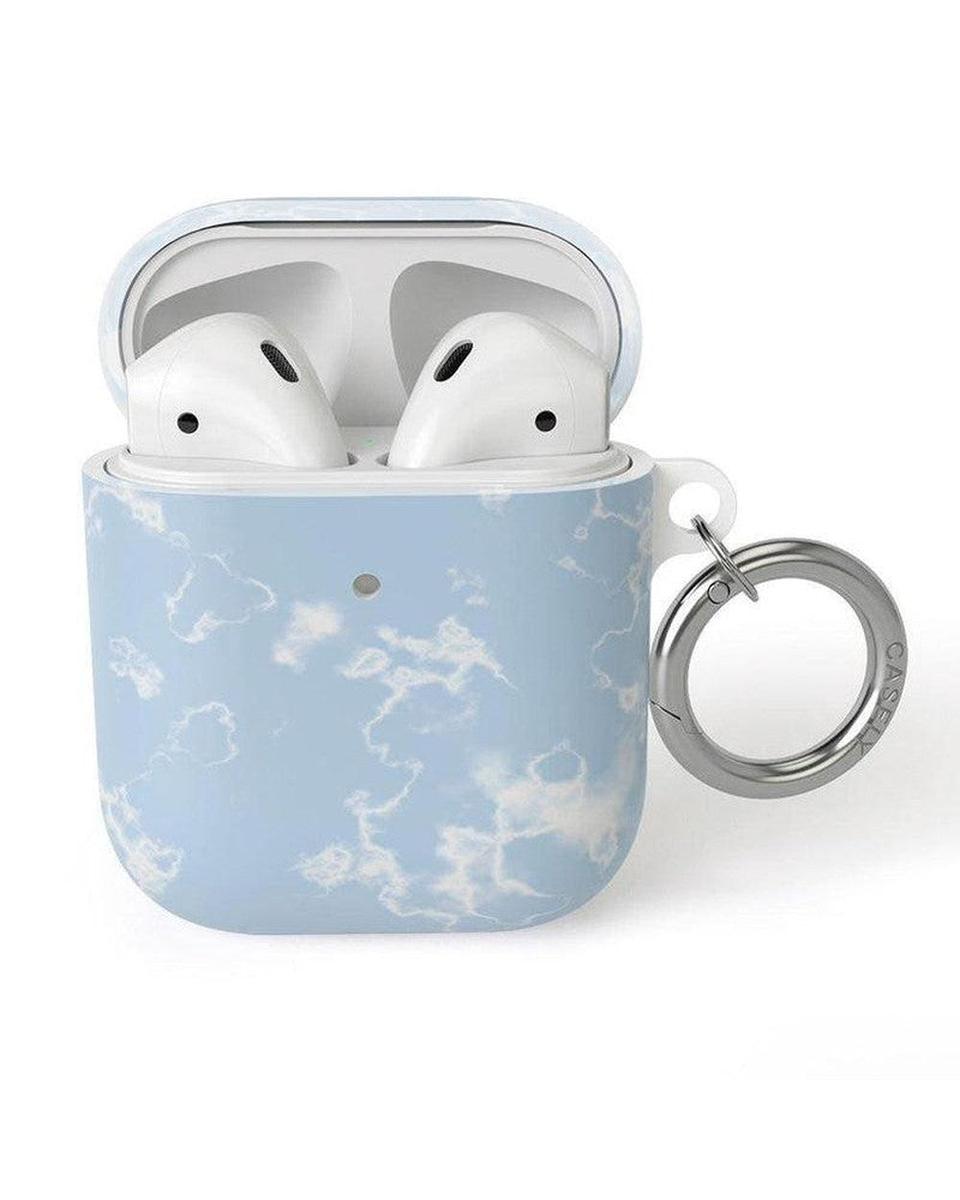 AirPods Case SHOPSTORM_HIDDEN_PRODUCT Casely Club Light Blue Skies Marble Clouds AirPods Case