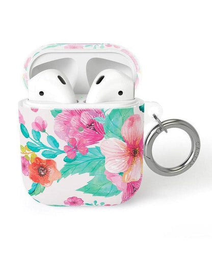 AirPods Case SHOPSTORM_HIDDEN_PRODUCT Casely Club Out and About | Light Pink Floral AirPods Case